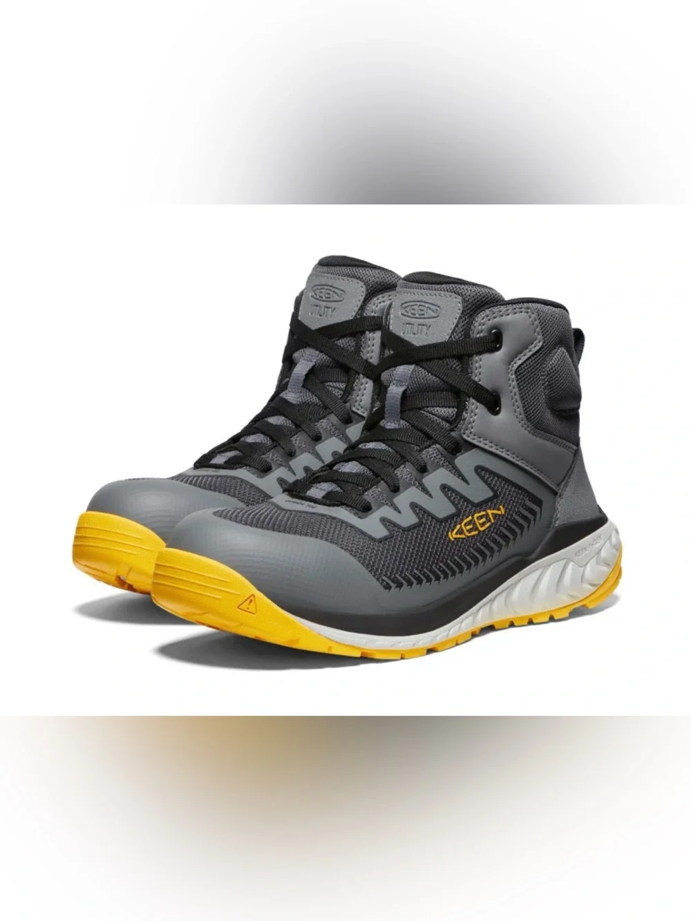 KEEN Men's Arvada Mid Work Sneaker (Carbon Toe) - 9M - NEW IN BOX